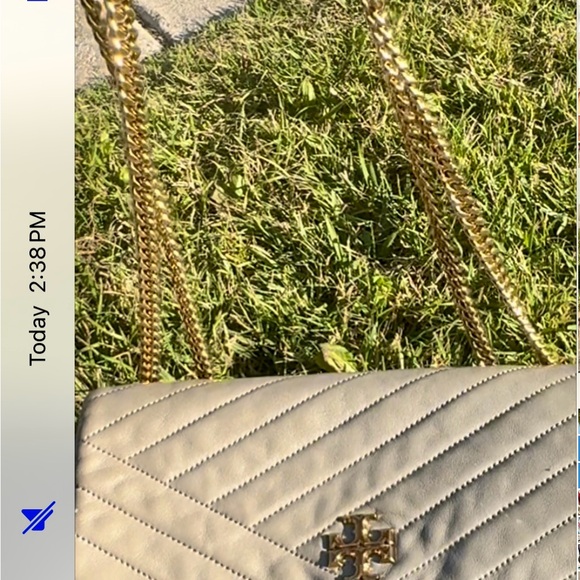 AUTHENTIC TORY BURCH | KIRA CHEVRON CONVERTIBLE SHOULDER BAG - Picture 7 of 16